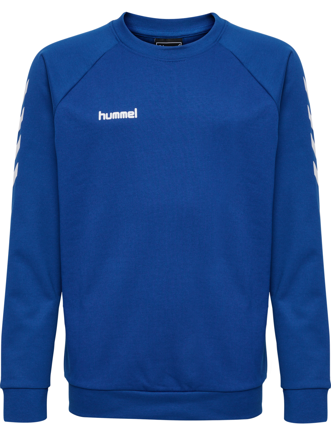 HUMMEL GO KIDS COTTON SWEATSHIRT, TRUE BLUE, packshot