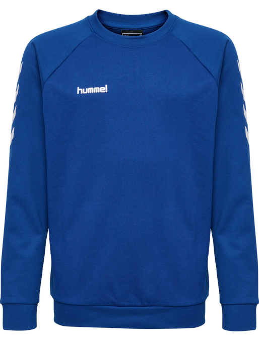 HMLGO KIDS COTTON SWEATSHIRT, TRUE BLUE, packshot