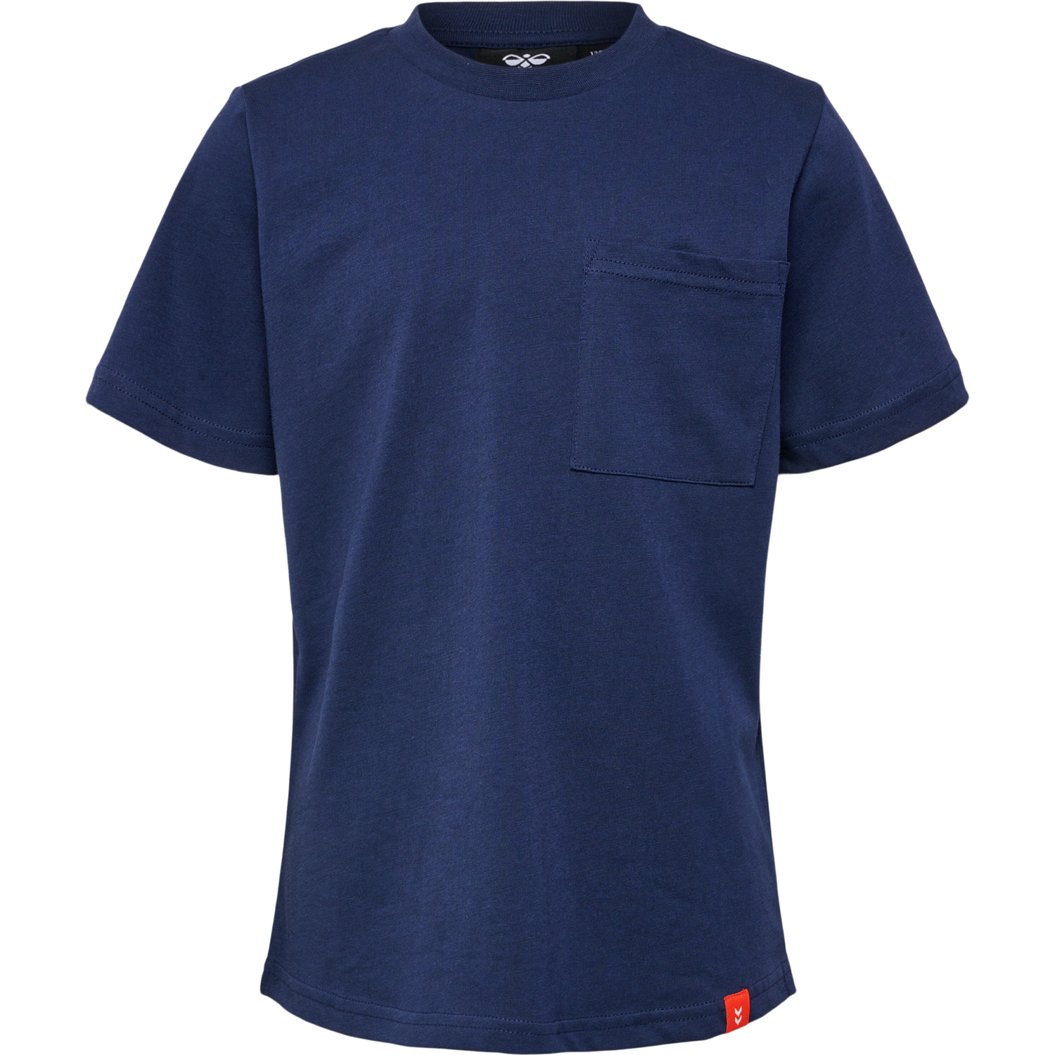 hmlRUSH T-SHIRT S/S, BLACK IRIS, packshot