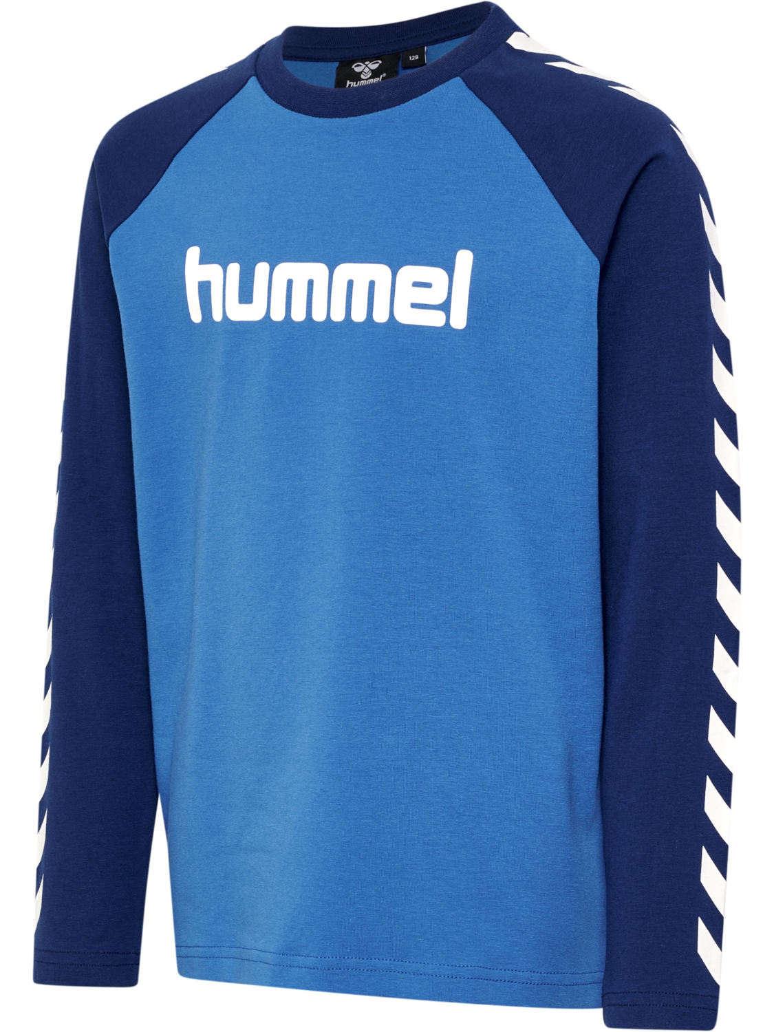 hmlBOYS T-SHIRT L/S, NEBULAS BLUE, packshot
