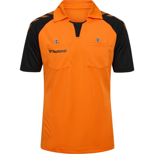 FFHB REFEREE JERSEY S/S, ORANGE TIGER, packshot