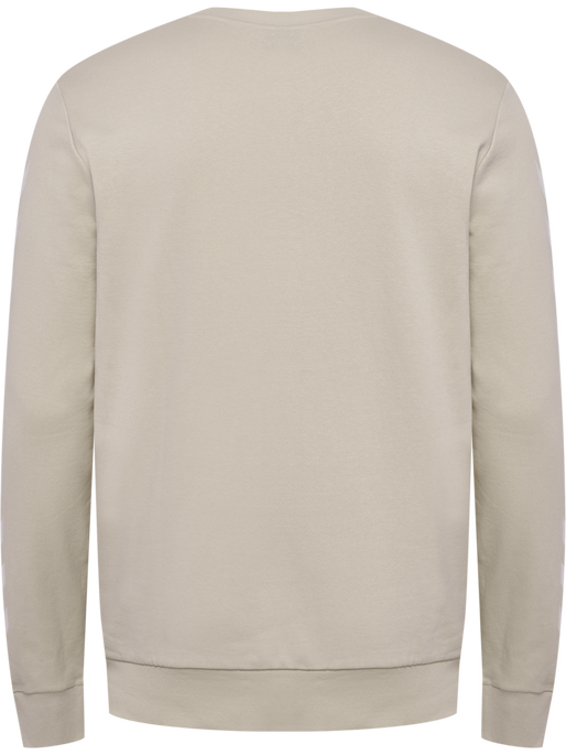hmlLEGACY CHEVRON SWEATSHIRT, PUMICE STONE, packshot