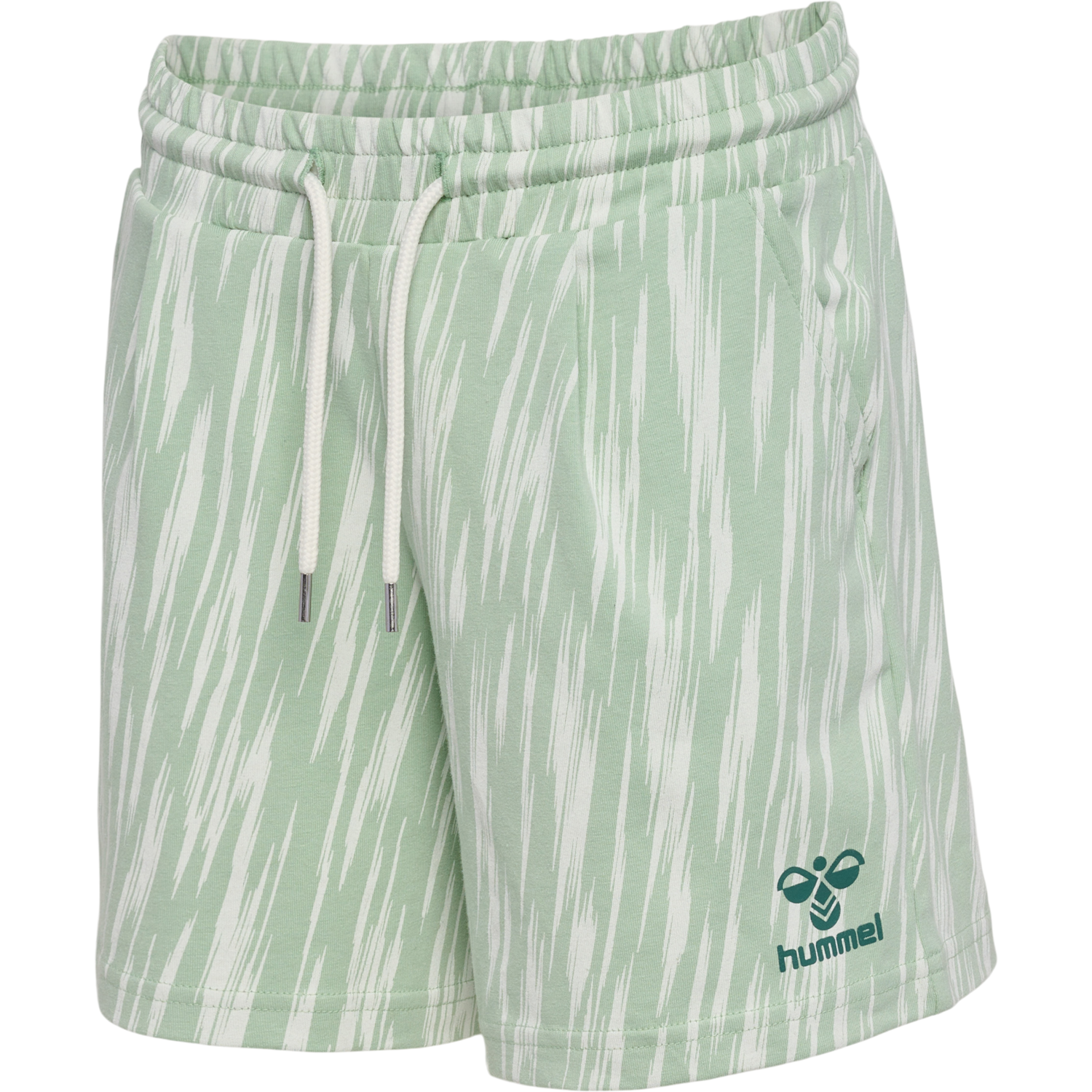 hmlSOPHIA SHORTS, SILT GREEN, packshot
