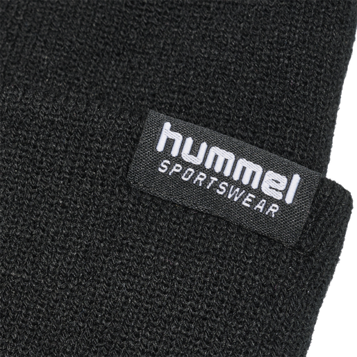 hmlLGC DELTA BEANIE, BLACK, packshot