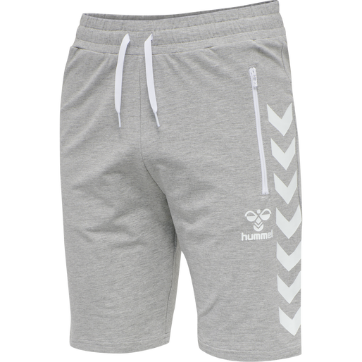 hmlRAY 2.0 SHORTS, GREY MELANGE, packshot