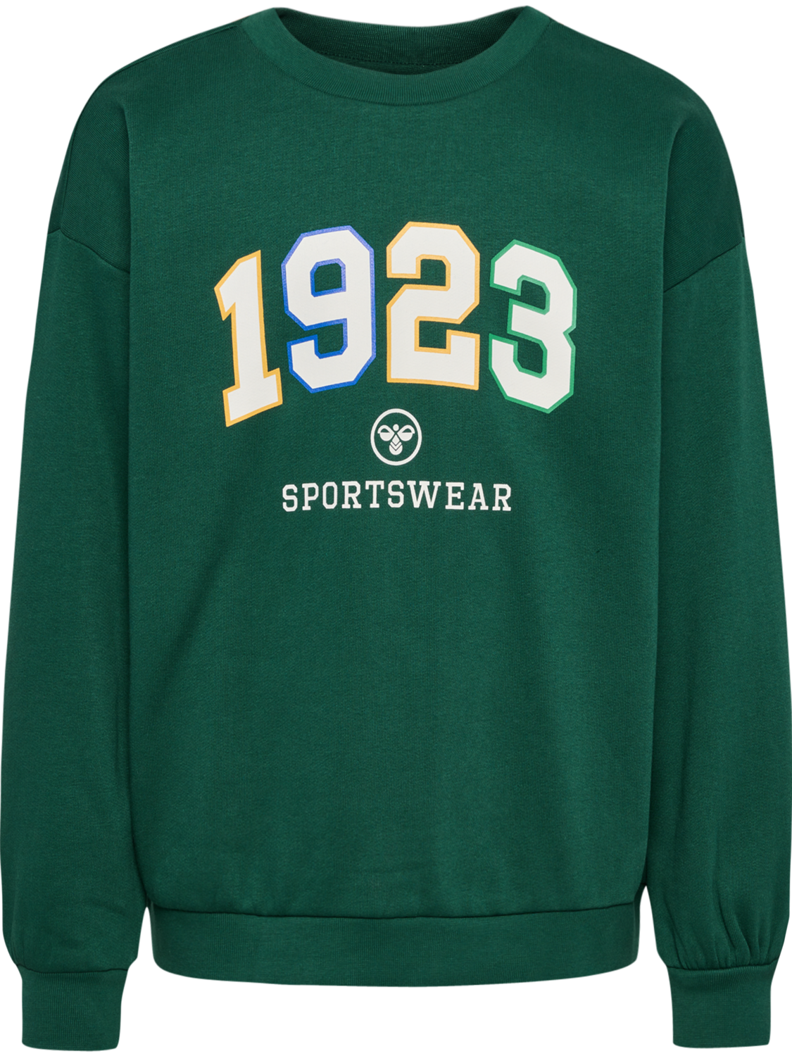 hmlKASON SWEATSHIRT, RAIN FOREST, packshot