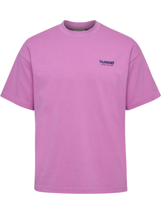 hmlLOOSE T-SHIRT S/S HEADBALL, VIOLET hmlLOOSE T-SHIRT S/S HEADBALL, VIOLET, packshot
