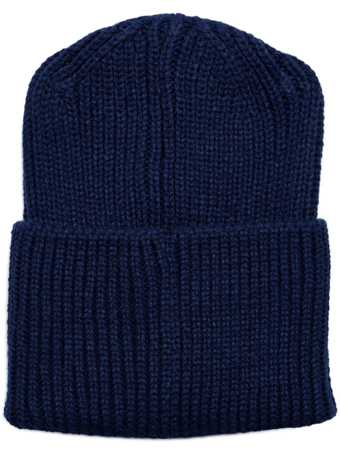 hmlJR HEAVY RIB KNIT BEANIE, DRESS BLUES, packshot