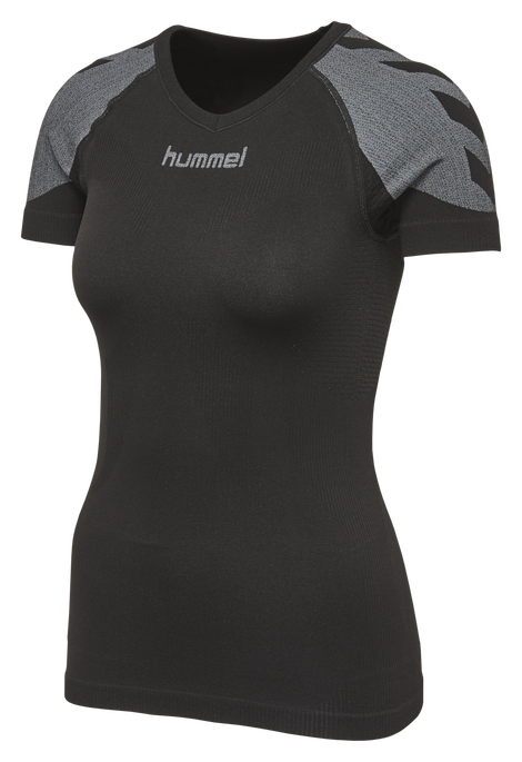 HUMMEL FIRST COMFORT SS WO JER, BLACK, packshot