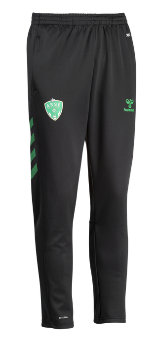 ASSE 22/23 TRAINING PANTS KIDS, BLACK, packshot