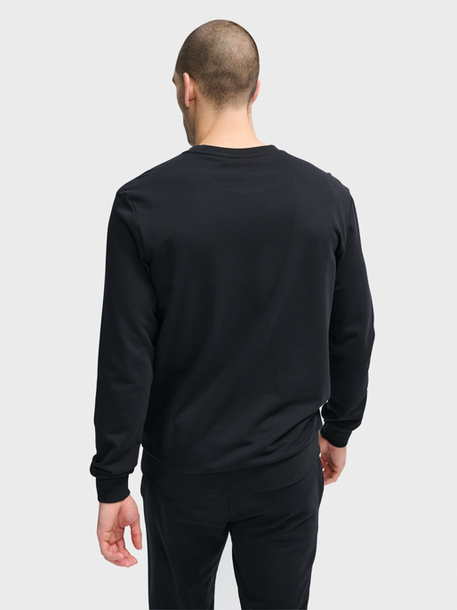 hmlACTIVE SWEATSHIRT, BLACK, model