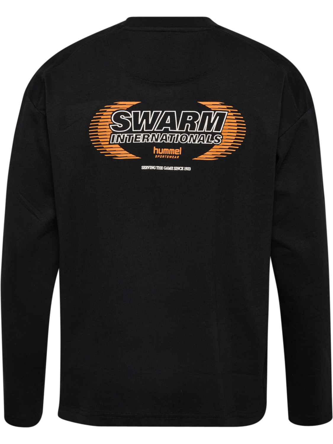 hmlLOOSE T-SHIRT L/S SW, BLACK, packshot