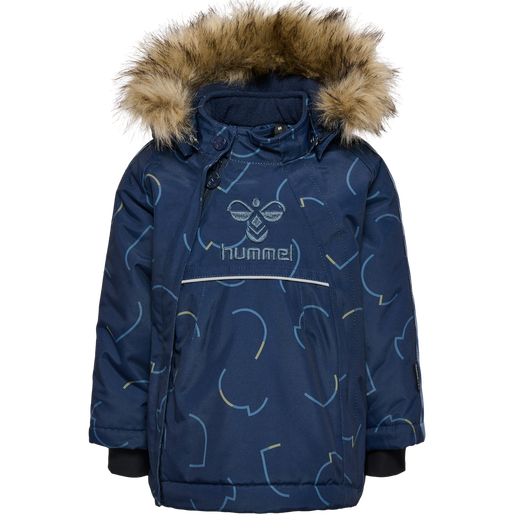 hmlJESSIE TEX JACKET, BLACK IRIS hmlJESSIE TEX JACKET, BLACK IRIS, packshot