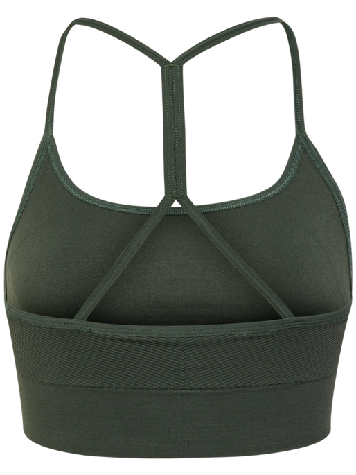 hmlTIFFY SEAMLESS SPORTS TOP, CLIMBING IVY, packshot
