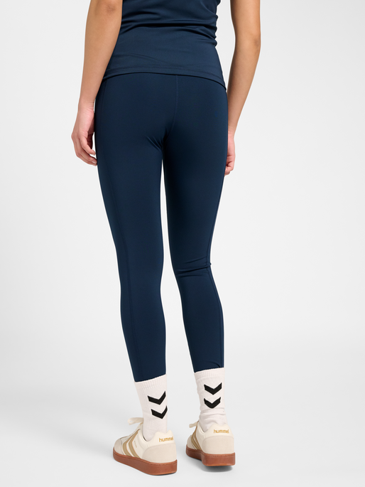 hmlPRIMA HW TIGHTS, DRESS BLUES, model