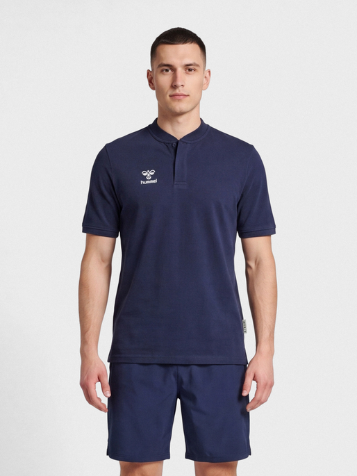 hmlMOVE GRID POLO, MARINE, model