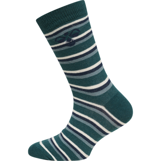 hmlALFIE SOCK 3-PACK, DEEP TEAL, packshot