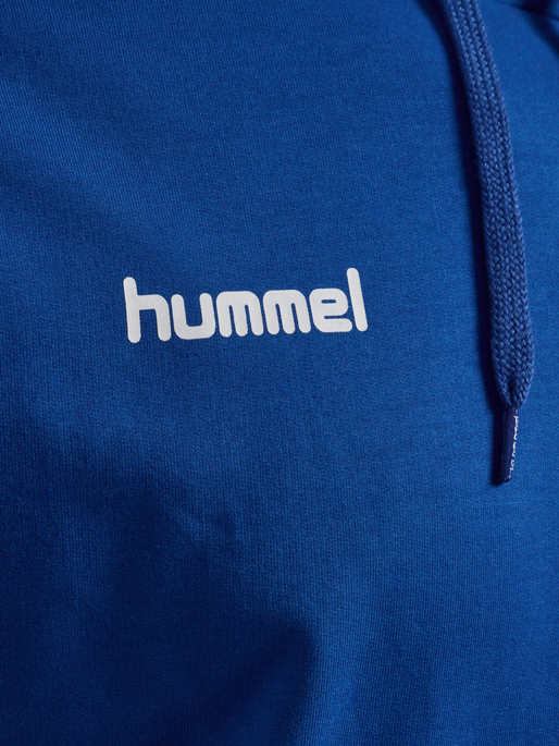 HUMMEL GO COTTON HOODIE, TRUE BLUE, packshot