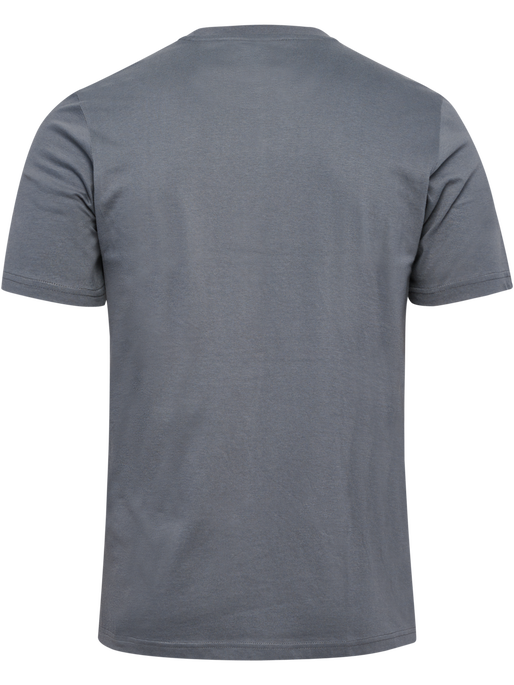 hmlELEMENTAL LOGO COTTON TEE, QUIET SHADE, packshot