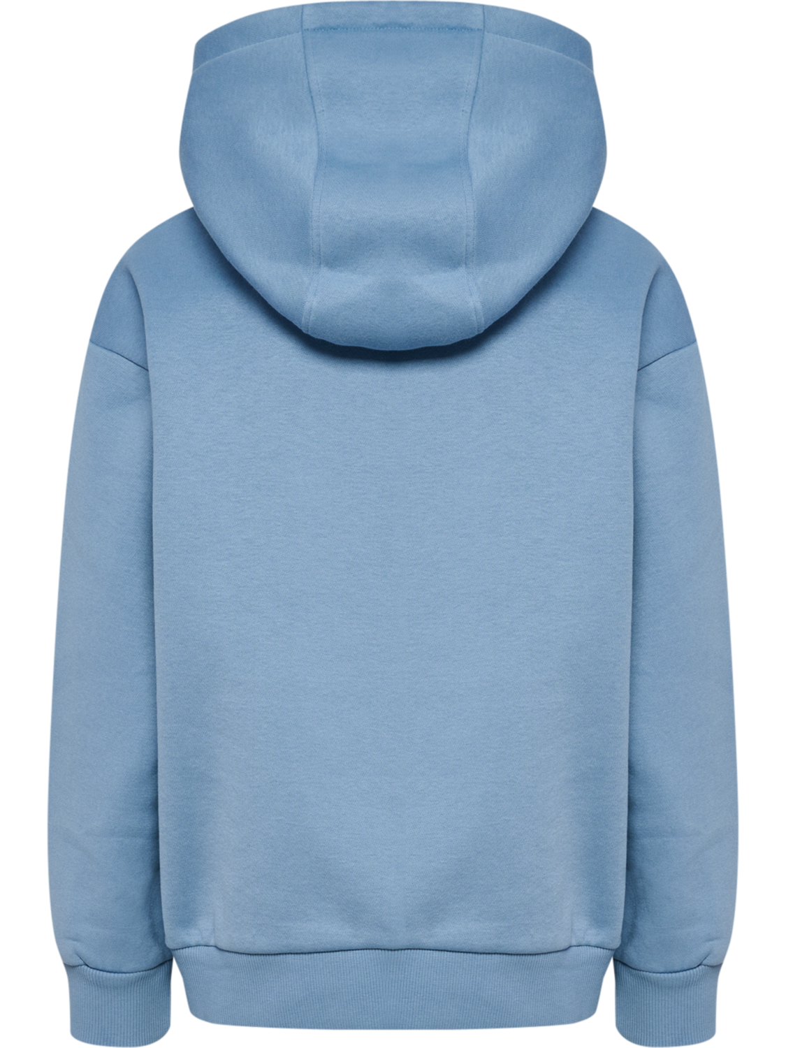 hmlJR LOOSE HOODIE BEE, FADED DENIM, packshot