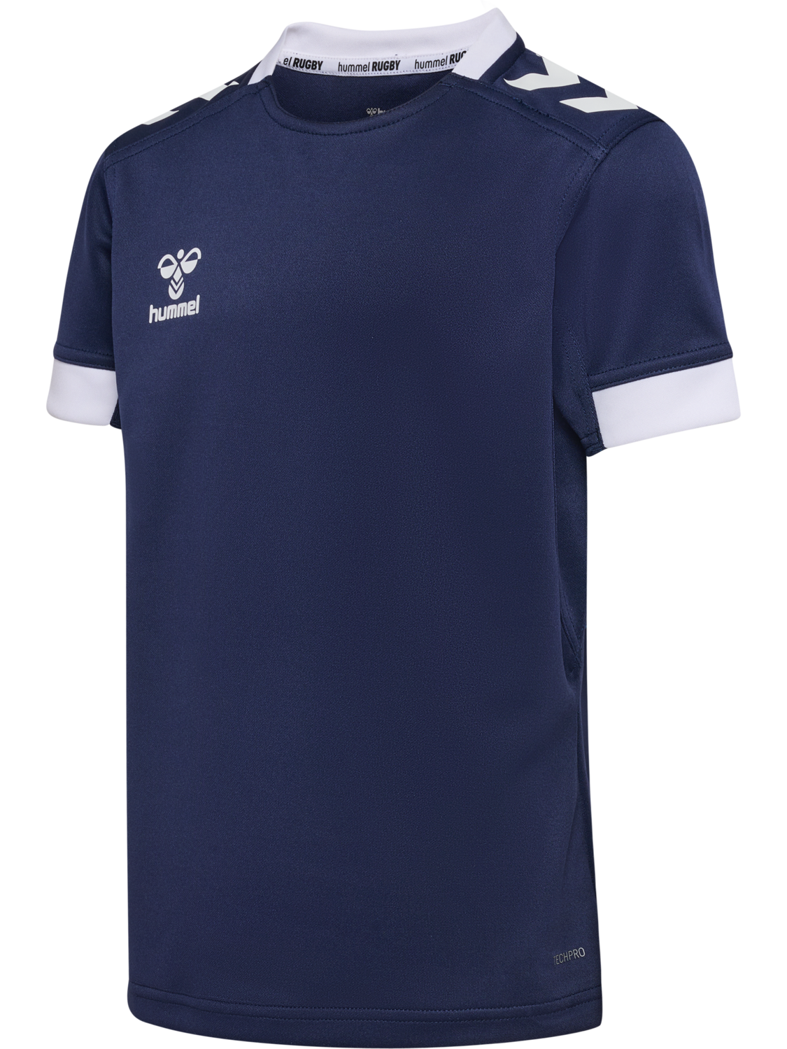hmlRUGBY  JERSEY S/S KIDS, MARINE, packshot