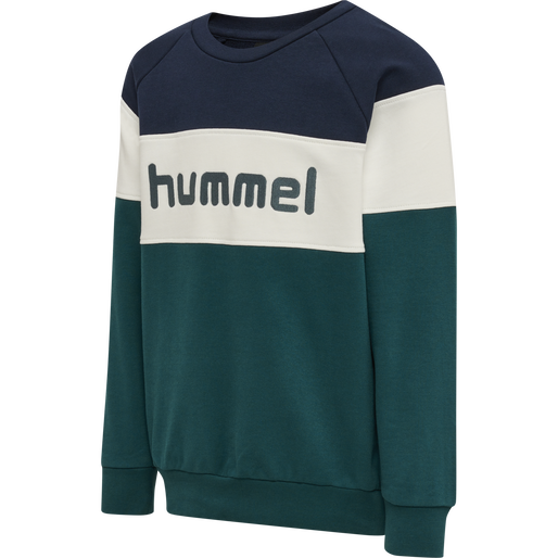 hmlCLAES SWEATSHIRT, DEEP TEAL, packshot