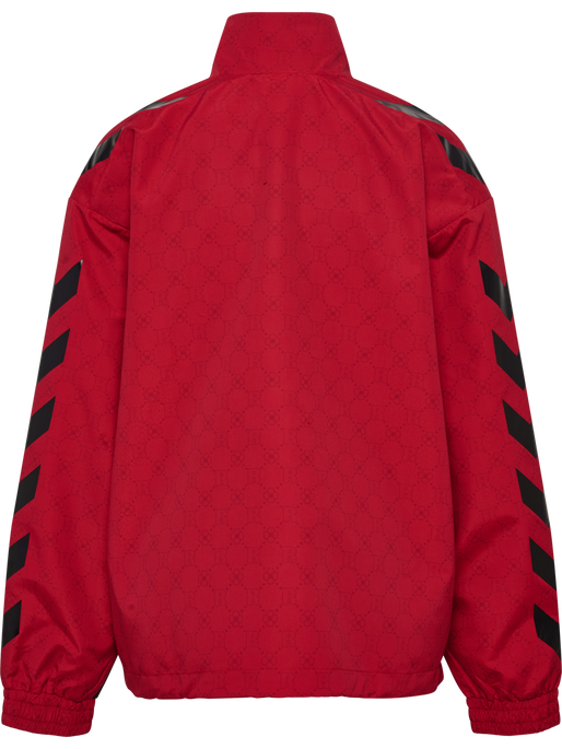 hmlTRACKSUIT JACKET DBU ROTATE, TANGO RED hmlTRACKSUIT JACKET DBU ROTATE, TANGO RED, packshot