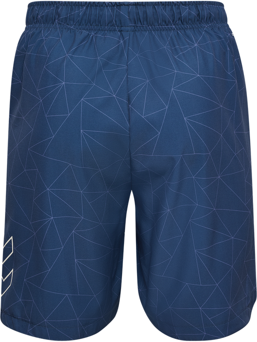 hmlCOURT AOP POCKET SHORTS, INSIGNIA BLUE hmlCOURT AOP POCKET SHORTS, INSIGNIA BLUE, packshot