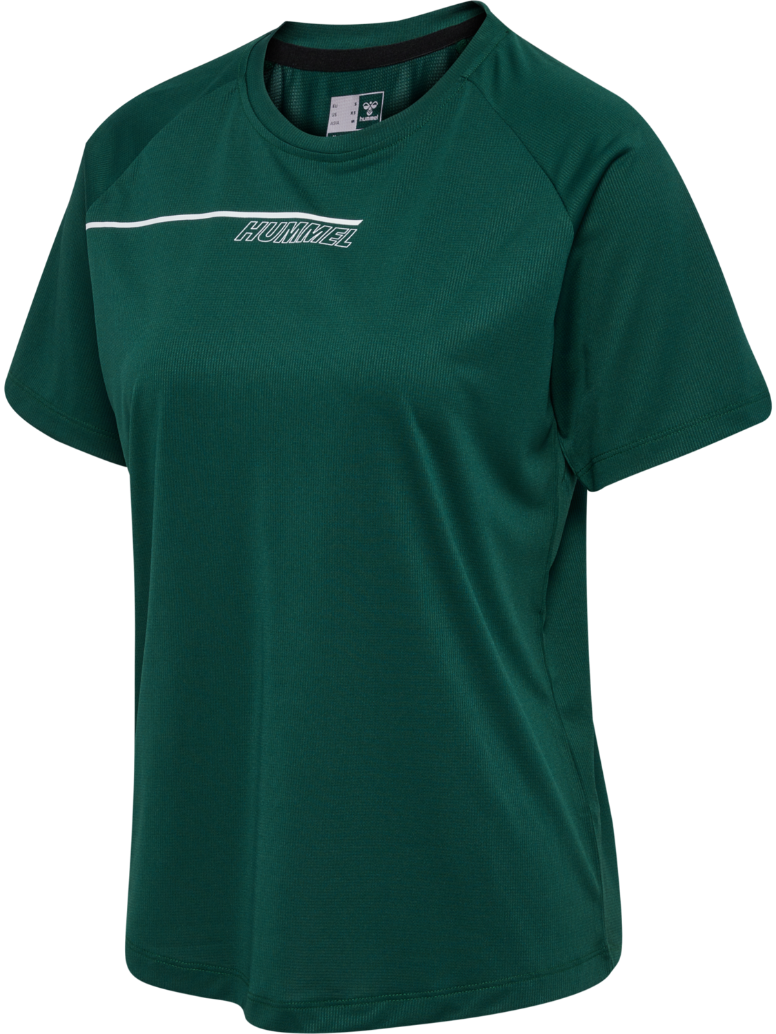 hmlCOURT LIGHT WEIGHT T-SHIRT W, RAIN FOREST, packshot