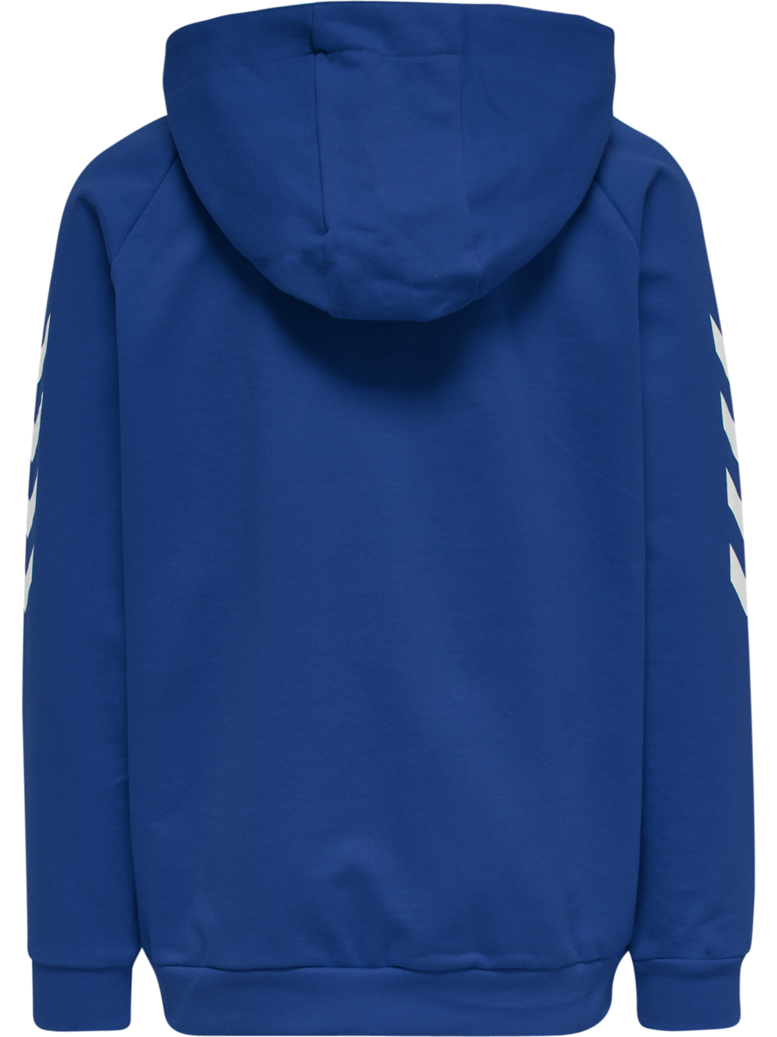 HMLGO KIDS COTTON ZIP HOODIE, TRUE BLUE, packshot