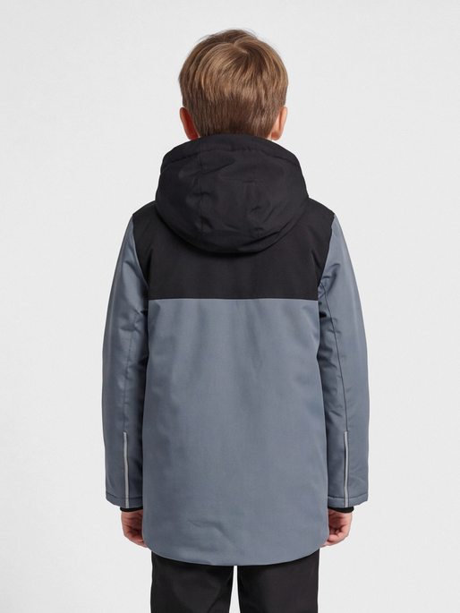 hmlLOGAN TEX JACKET, STORMY WEATHER, model