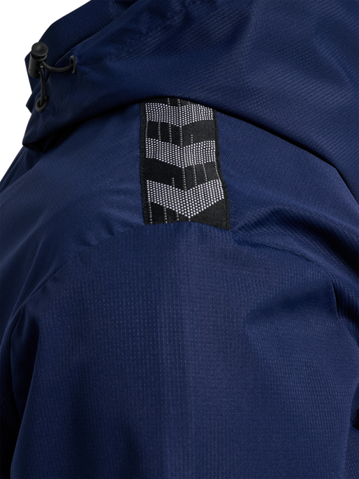 hmlAUTHENTIC ALL WEATHER JACKET, MARINE, packshot