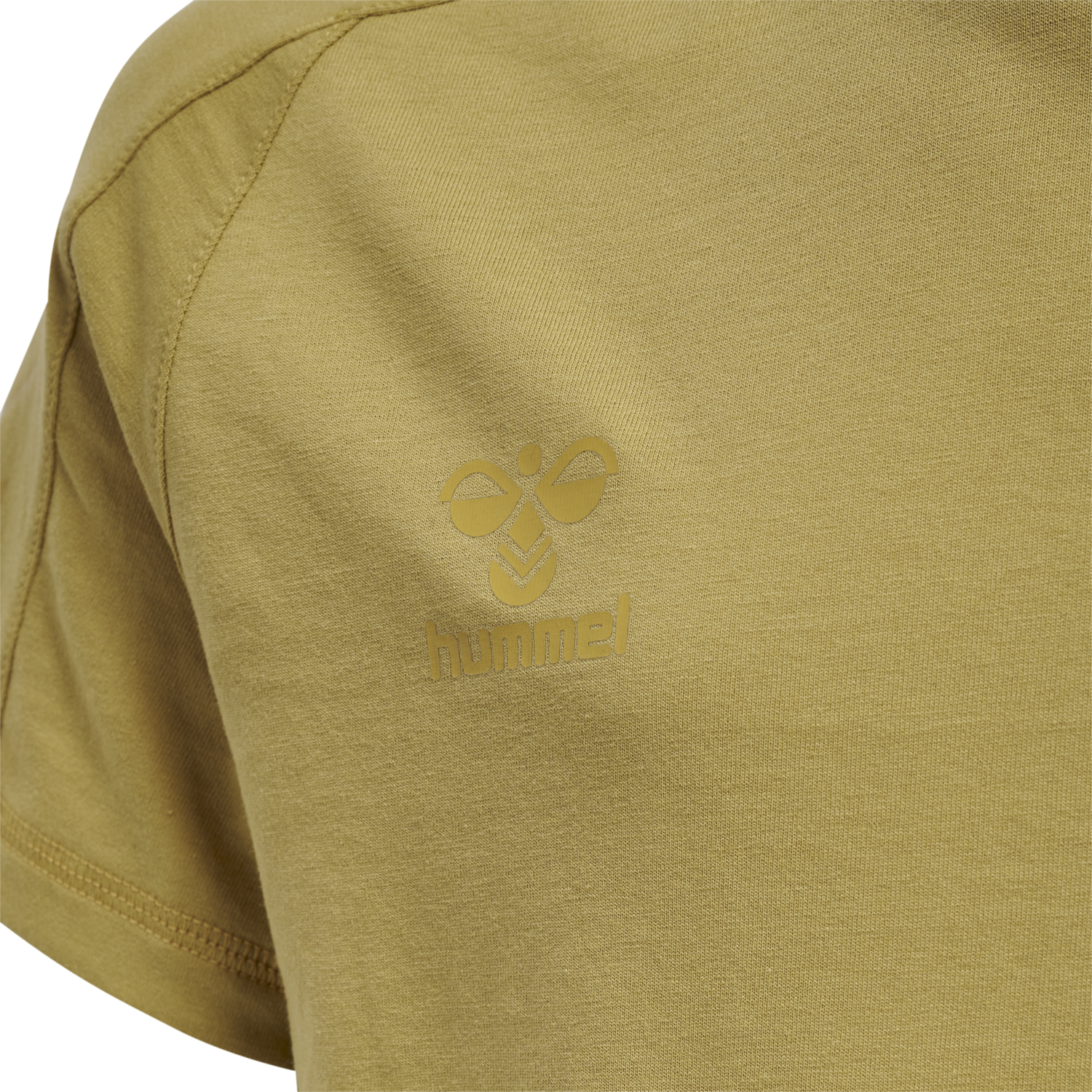 hmlCIMA XK T-SHIRT S/S KIDS, ANTIQUE GOLD, packshot