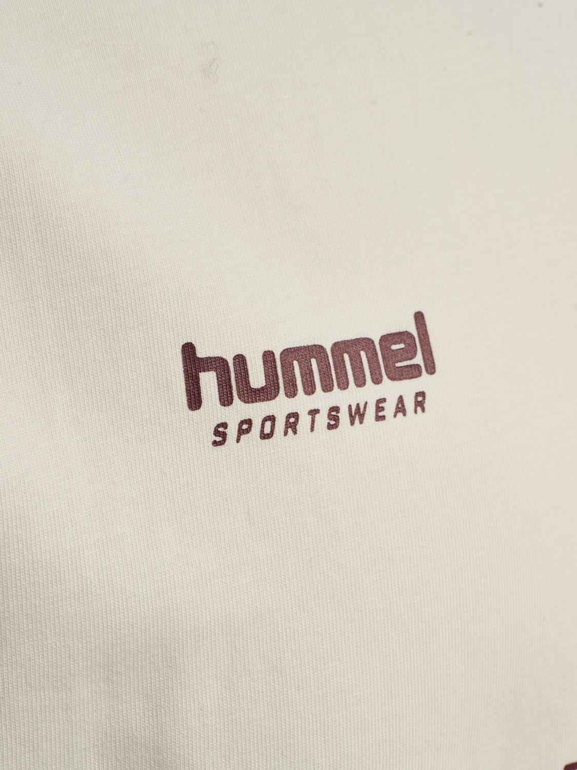 hmlLOOSE COTTON T-SHIRT S/S 23, TOFU, packshot