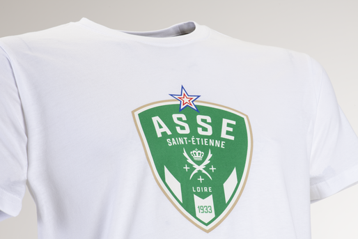 ASSE 22/23 FAN GREEN T-SHIRT S/S, WHITE, packshot