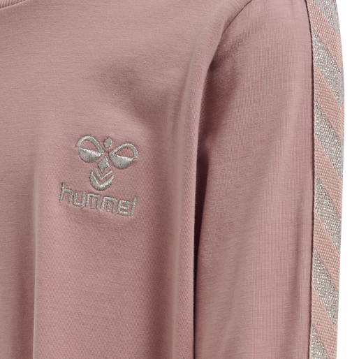 hmlEVELYN DRESS L/S, WOODROSE, packshot