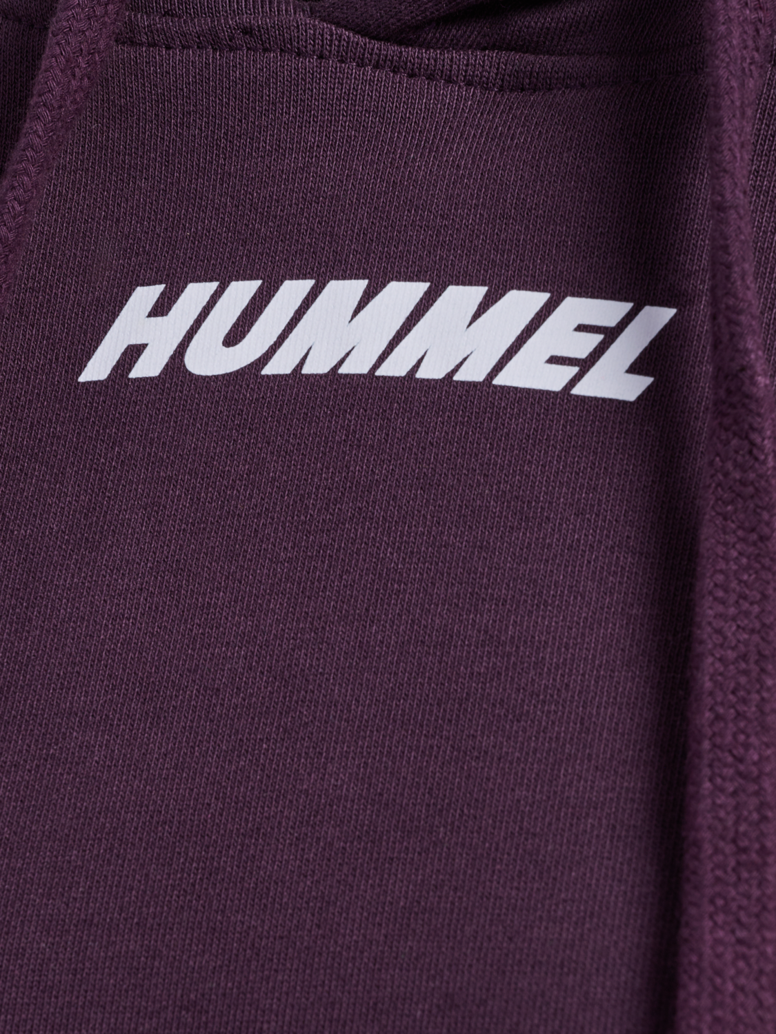 hmlELEMENTAL SHORT HOODIE WOMAN, PLUM PERFECT, packshot