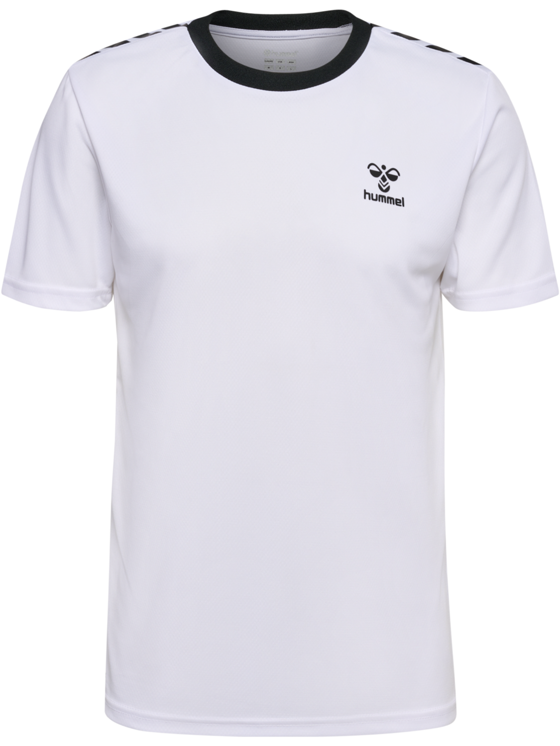 hmlSTALTIC POLY JERSEY S/S, WHITE, packshot