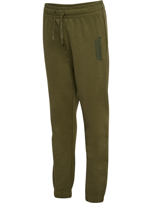 hmlJR BASE REGULAR PANTS, WINTER MOSS, packshot