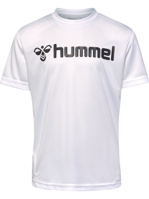 hmlLOGO JERSEY S/S KIDS, WHITE, packshot