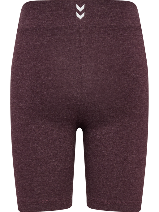 hmlJR LOGO SHORT  TIGHTS, FUDGE MELANGE hmlJR LOGO SHORT  TIGHTS, FUDGE MELANGE, packshot