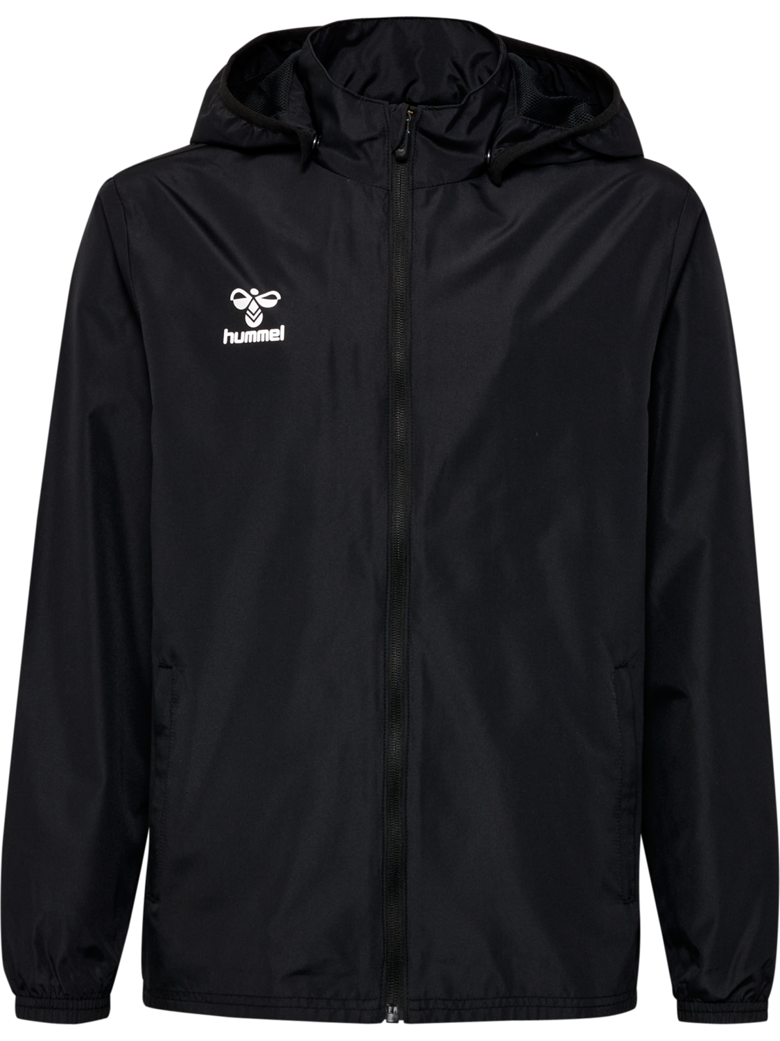 hmlESSENTIAL AW JACKET KIDS, BLACK, packshot