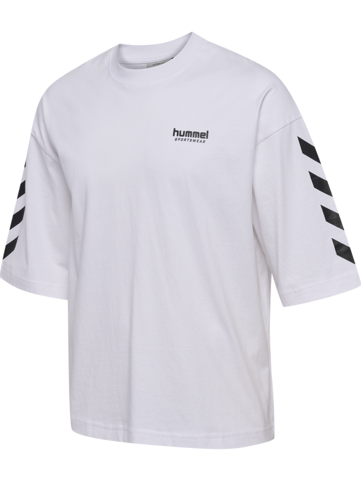 hmlOVERSIZED WILLY T-SHIRT SW, WHITE hmlOVERSIZED WILLY T-SHIRT SW, WHITE, packshot