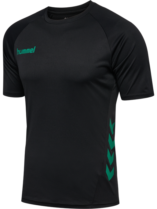 hmlPROMO SET, BLACK/VERDANT GREEN, packshot