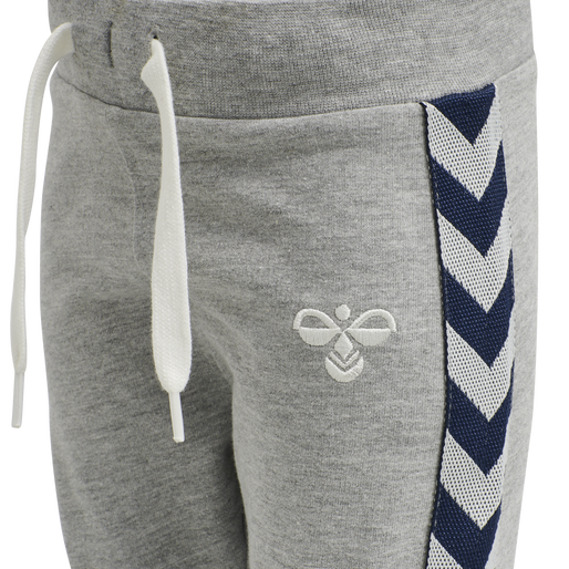 hmlBILLE TRACKSUIT, GREY MELANGE, packshot