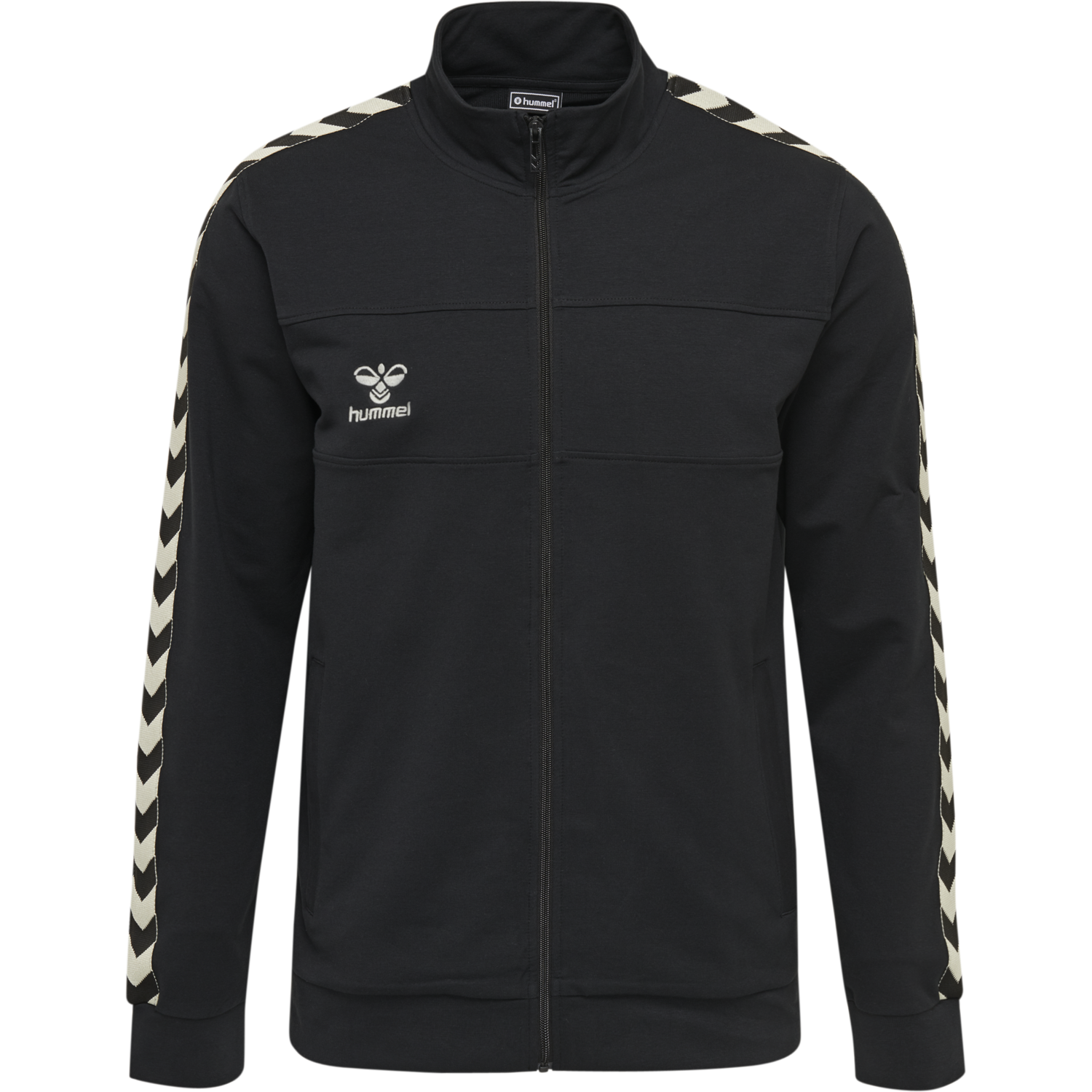 hmlMOVE KIDS CLASSIC ZIP JACKET, BLACK, packshot