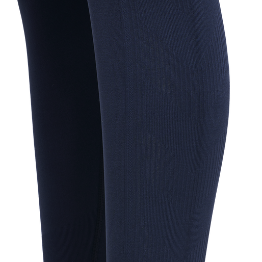 hmlTIF SEAMLESS HIGH WAIST TIGHTS, BLACK IRIS hmlTIF SEAMLESS HIGH WAIST TIGHTS, BLACK IRIS, packshot