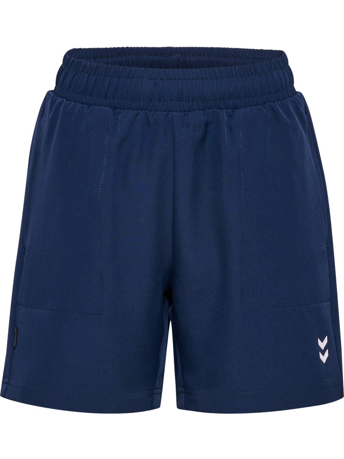 hmlJR PULSE WORKOUT SHORTS, DRESS BLUES, packshot