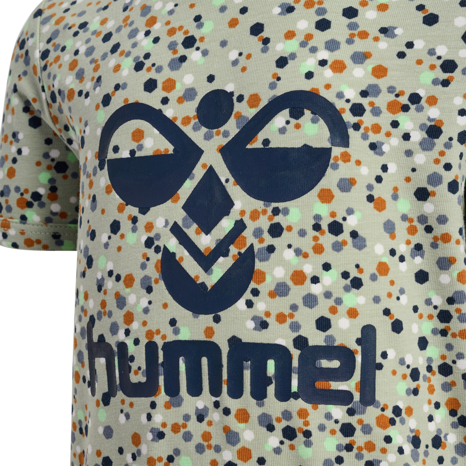 hmlMADS AOP BODYSUIT S/S, DESERT SAGE, packshot