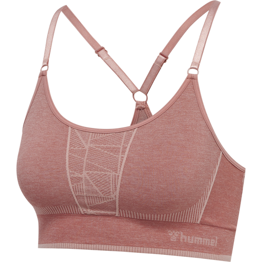 hmlMT ENERGY SEAMLESS SPORTS TOP, WITHERED ROSE, packshot